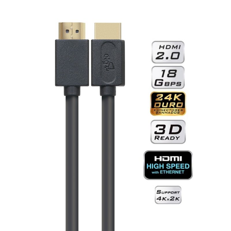 Cabo HDMI 2.1v 8K Ultra High Speed Ethernet 3 metros HS8K30 ELG