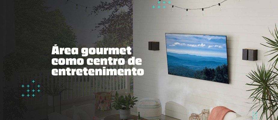 A área gourmet como centro de entretenimento: a importância de um suporte para TV adequado